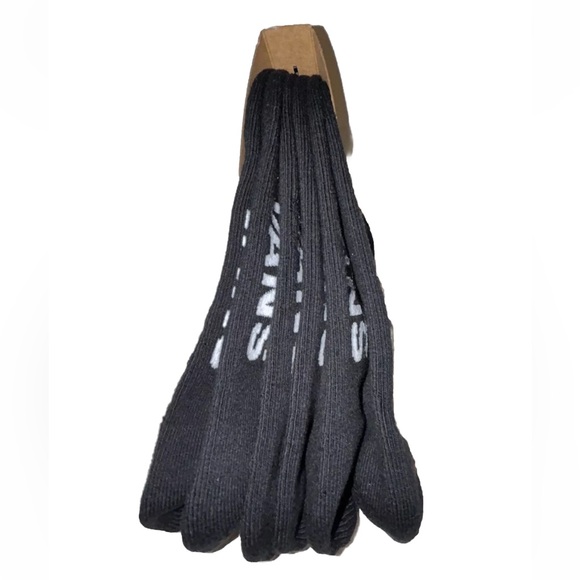 Vans Off The Wall No Show Socks 3 Pair Men 9.5-13 Black w White Logo Skate Ride - Picture 5 of 11